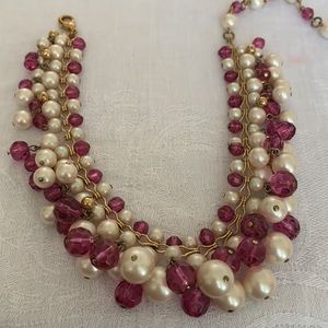 Kate Spade 18” Pearl & Pink Necklace